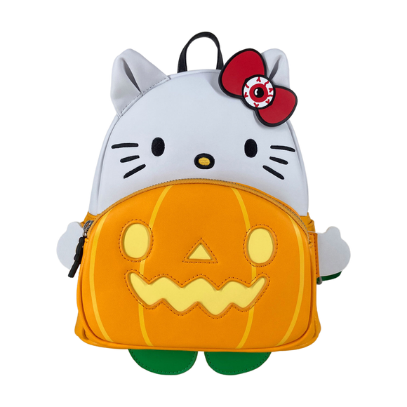 Loungefly Sanrio Hello Kitty Pumpkin Cosplay Scented GITD Mini Backpack Exclusive